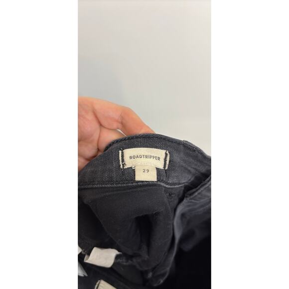 Madewell Skinny Jeans Womens 29 Black Roadtripper Mid-Rise Stretch Supersoft - Picture 4 of 6